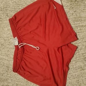 Men's shorts nike red n white XXL